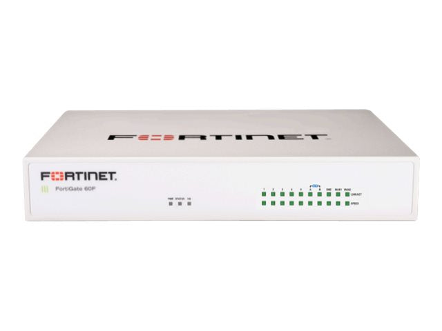 Fortinet FortiGate 60F - Aparato de seguridad - con 3 años de protección FortiCare y FortiGuard Unified 24/7 (UTM)