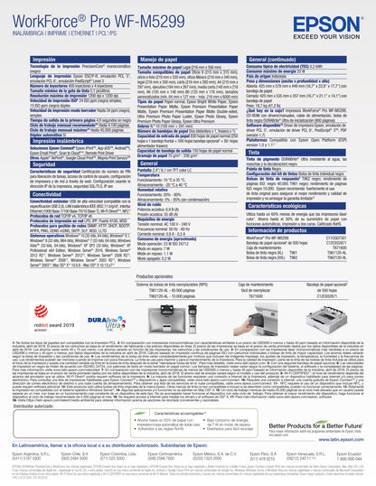 Impresora Monocromática WorkForce Pro WF-M5299